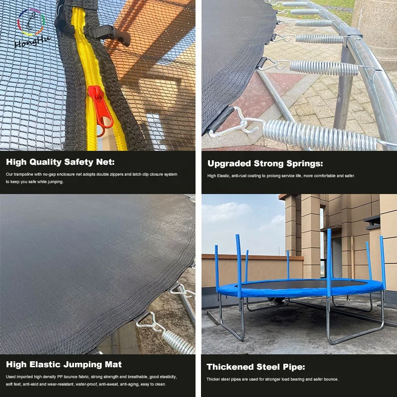 Factory Price Wholesale Custom Luxury Cheap Big Trampoline For Sale