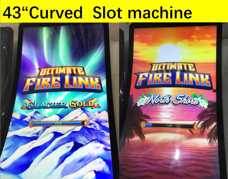  Новинка 2021 игровой автомат fire link изогнутый сенсорный