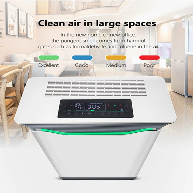 Ultraviolet Radiation Air Purifiers Activated Carbon Negative ion Four-in-one Disinfection Purifier Sterilization Purify Particu