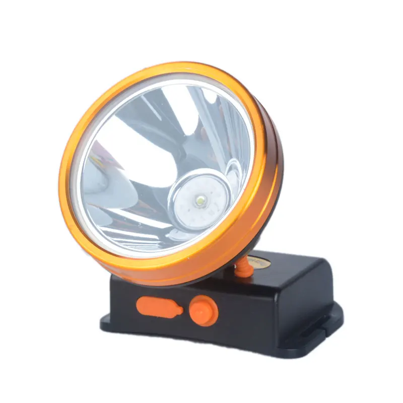 LED headlights high-power portable mining aluminum headlights USB charging camping hiking, fishing headlights