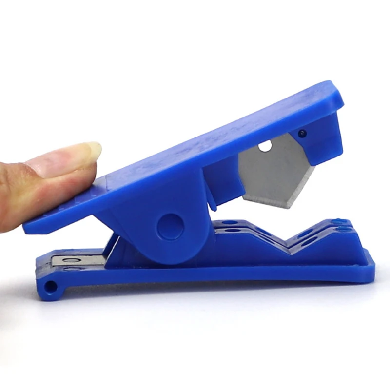 Portable Teflon Pipe Tube Hose Cutter Scissors Hand Cut Tool for Cutting PU, PE, PVC, Nylon, Rubber, Plastic, PTFE T