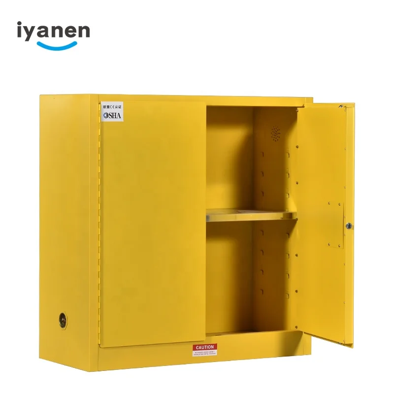 factory fireproof laboratory flammable liquid storage safety cabinets