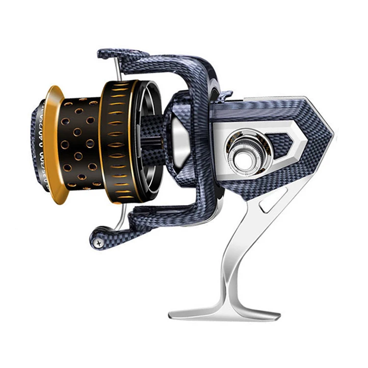 OEM New Sea Boat Fishing Spinning Reel 8000 - 12000 Coil Drag Max 15kg Saltwater Long Shot Reels Metal Fixed Spool Coils