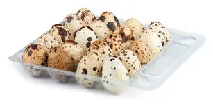 Custom Packs Clear Box Quail Egg Blister Plastic Cartons