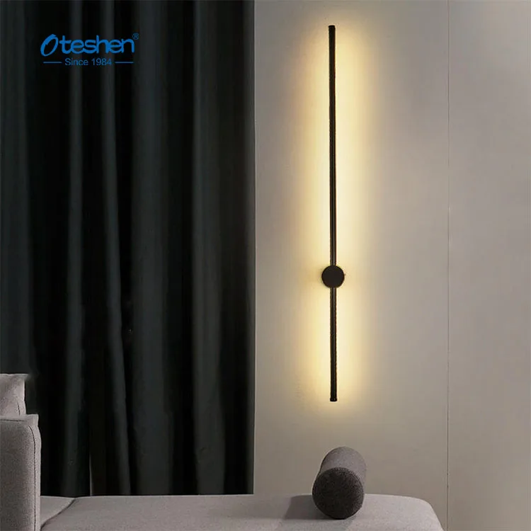 Уникальный дизайн комнатный бра лампа для гостиной спальни алюминиевый акриловый светодиодный настенный