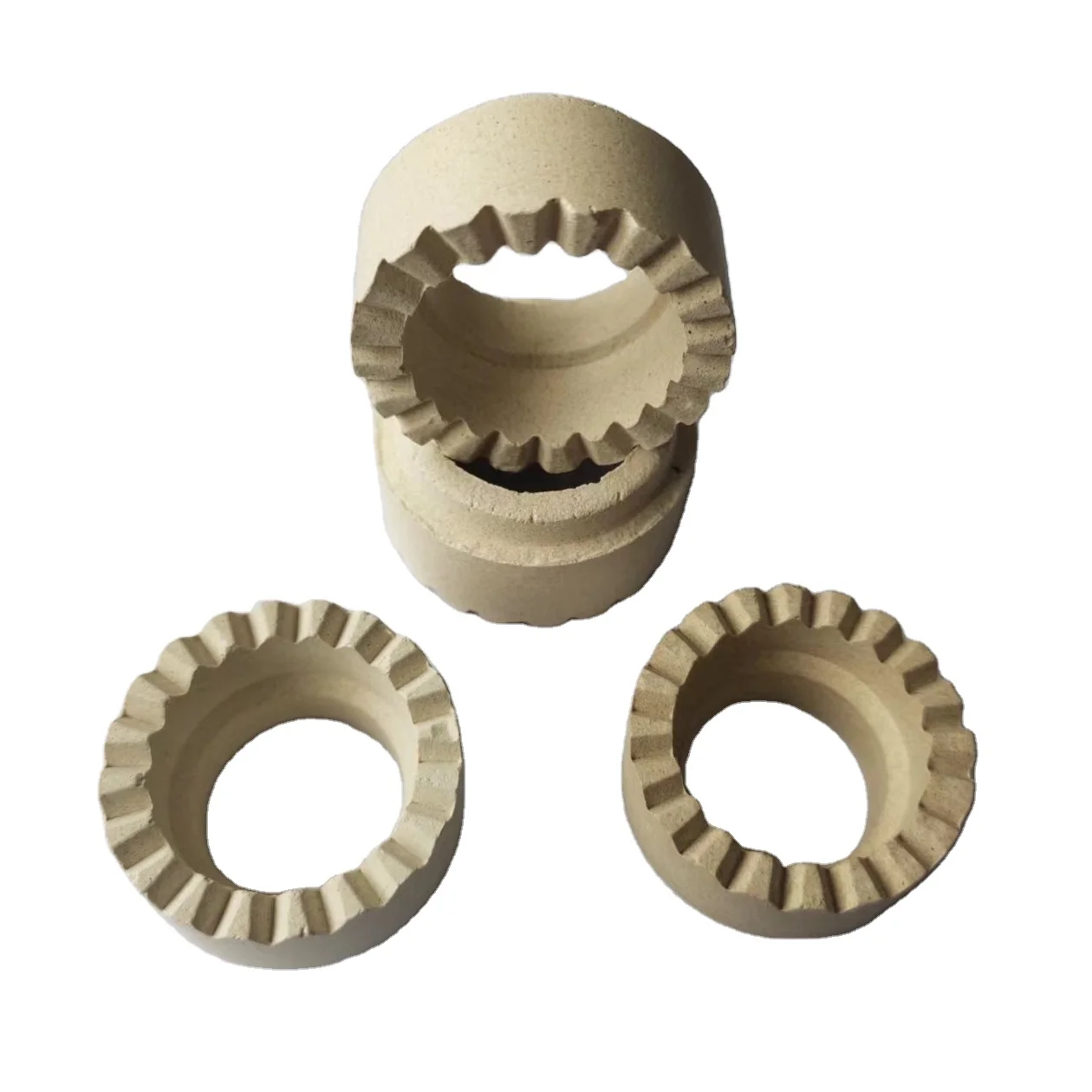 China Manufacture Cordierite Welded Ceramic Ferrules Welding Ring For Stud Welding