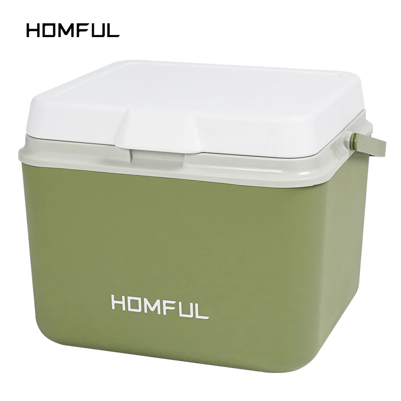 HOMFUL New Arrival Popular Luxury Food Grade ESP Foam Outdoor Camping 13L Beer Cooler Box