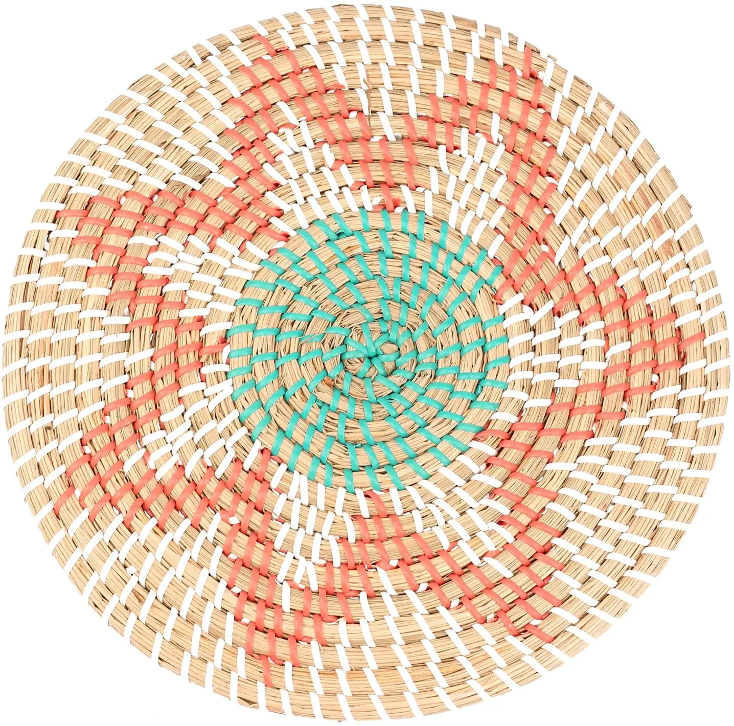 New style Round Seagrass Decor Wall Home Decor Seagrass Wall Hanging Baskets manufactured in Vietnam