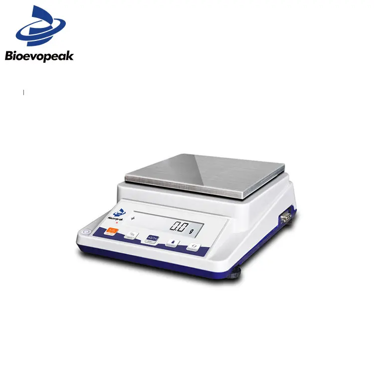 Лабораторные электронные точные весы Bioevopeak с ЖК-дисплеем, лабораторные аналитические весы 0,1 г