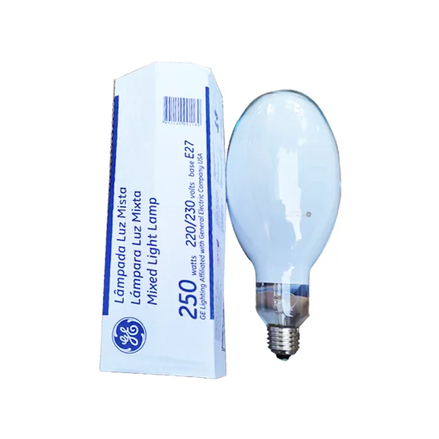 250W self-ballasted mercury lamp High performance metal halide lamp commercial lighting