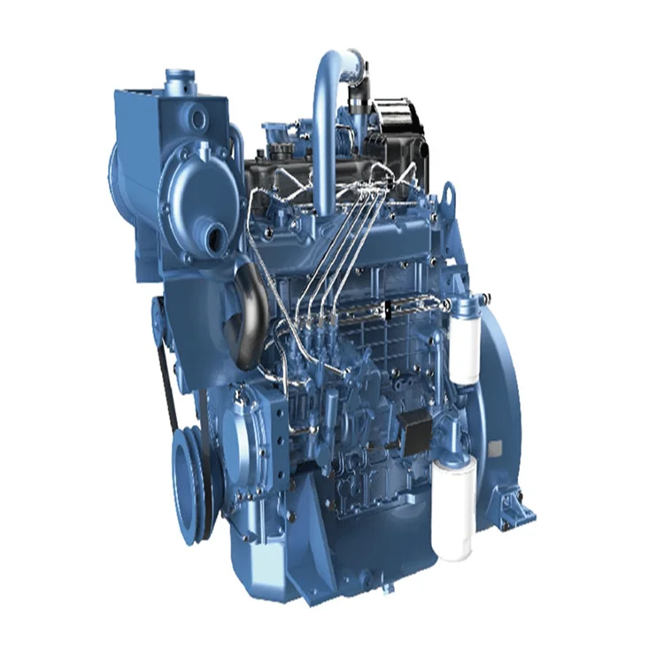  Wechai WP4C102-15 4-цилиндровый 4-тактный с водяным охлаждением 75kw 2100 об/мин для судового