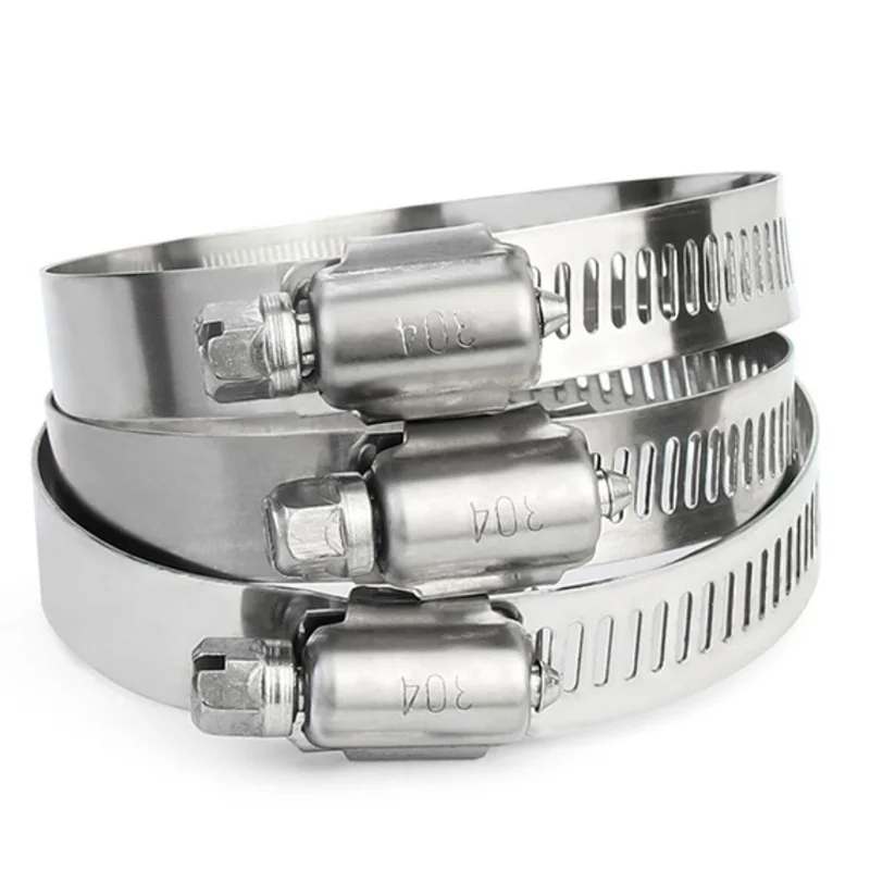 Stainless Steel 201 Or 304 Germany Type Hose clamp worm gear hose clamp