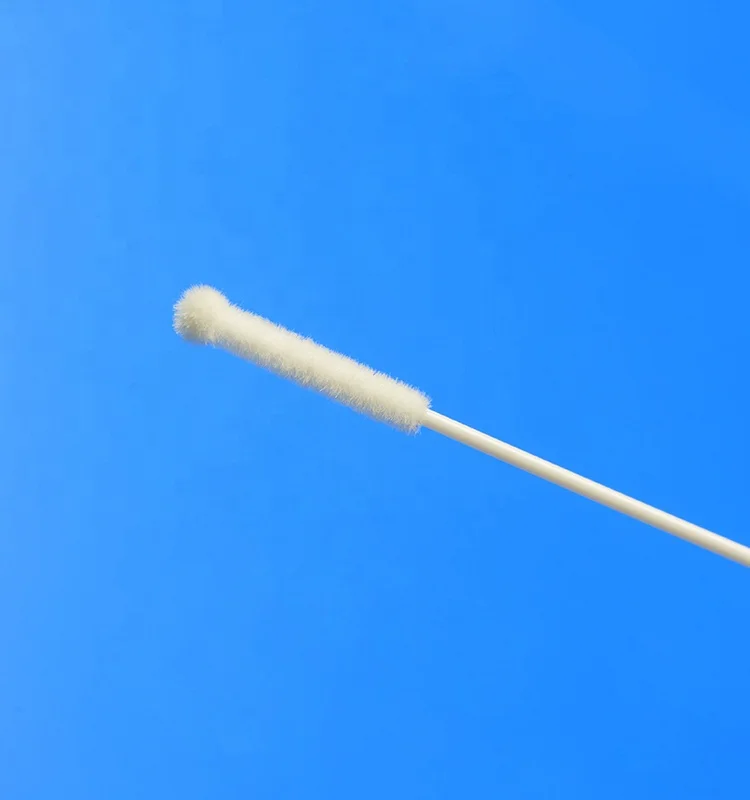 Sterile Individual Packing Nylon Nasopharyngeal Flocking Nasal Swab