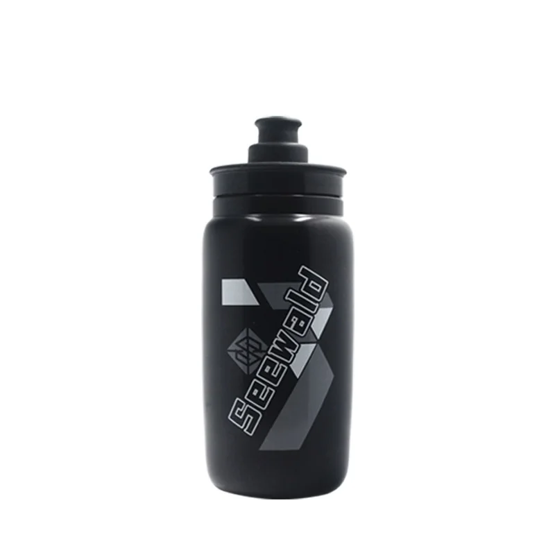 RTS Outdoor sports water bottle food grade PP material 550ml bicycle cycling fitness squeeze vacuum water bottle support custom