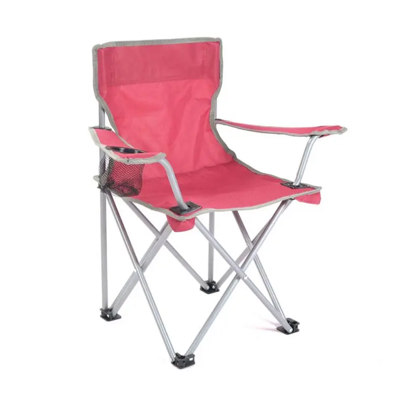 Outdoor Folding Oxford Cloth Camping Chair Logo Custom Portable Beach Fishing Folding Camping Chair Wholesale