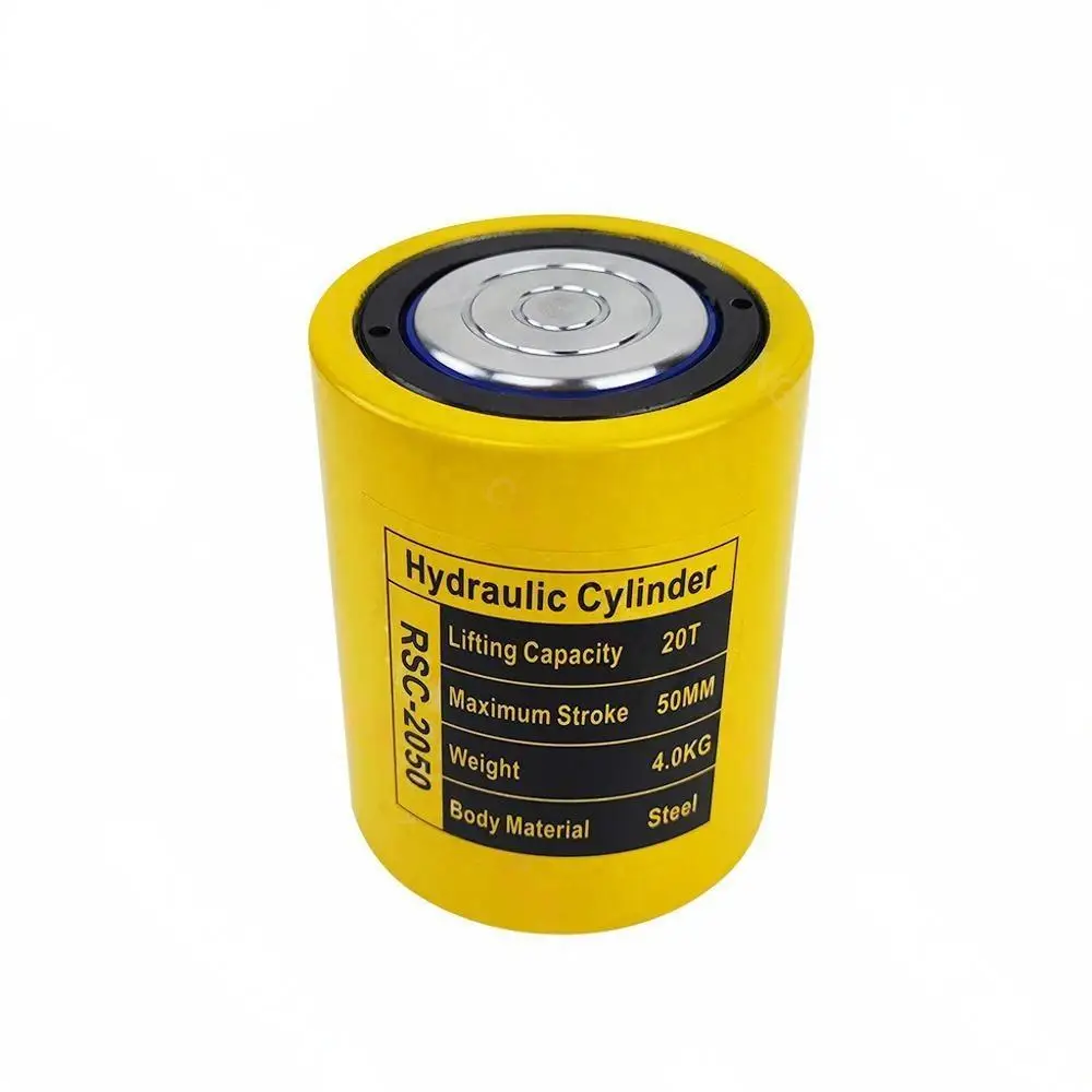 Rsc-2050 Single Acting Mini Hydraulic Cylinder 20Ton 105mm Stroke Portable With Handle Hydraulic Cylinder Seals