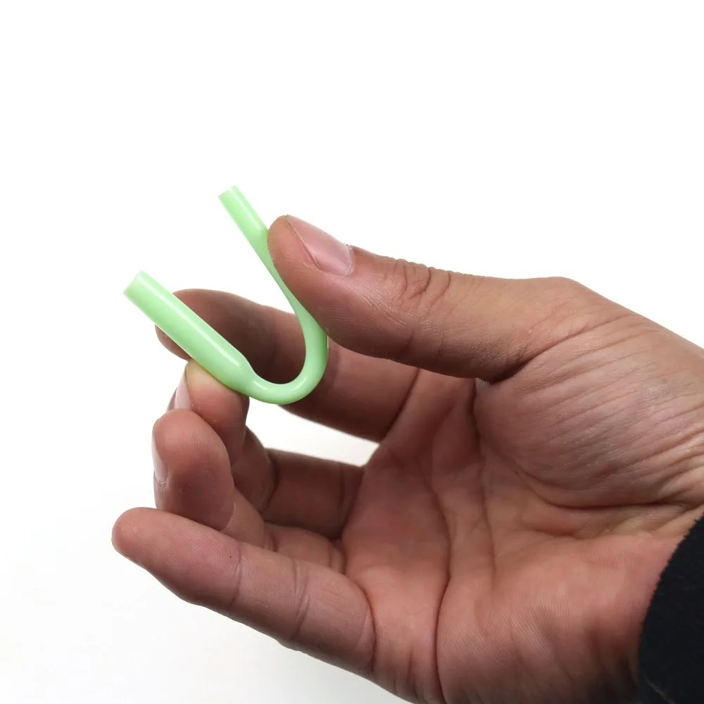 Saltwater Fishing Luminous Tube Leader Line Hook Protector Sleeve Fishing Rig Accessories Glow In The Dark