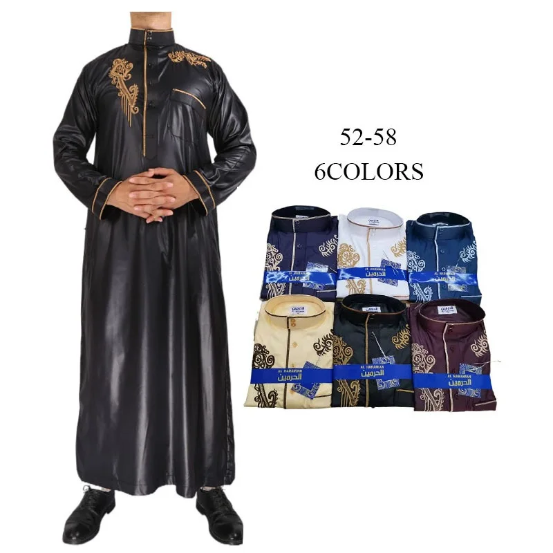Factory wholesale thobe pour homme nouveau tendance pour homme muslim islamic clothing men