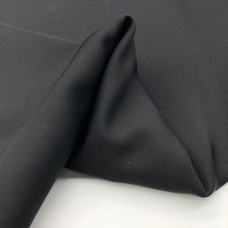 Nida Fabric/Jet Black Abaya Fabric