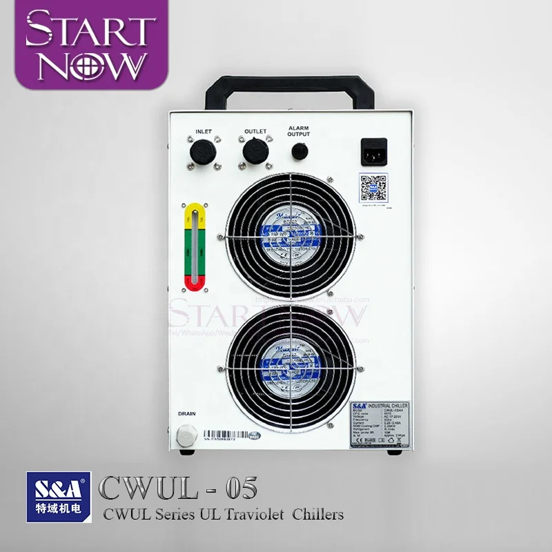  S & A CWFL-1000AN 1000BN б/у Чиллеры для охлаждения 1000W волоконно-оптический машина CWUL-05 охладитель воды применяется 3 Вт 5 Ультрафиолетовый