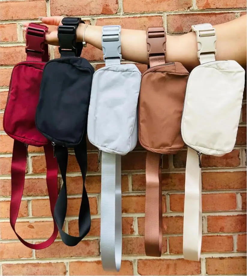 50 Colors Wholesale Clear Stadium All You Need Belt Bag Fanny Pack Stadium Clear Crossbody Waist Bag with Adjustable Straps