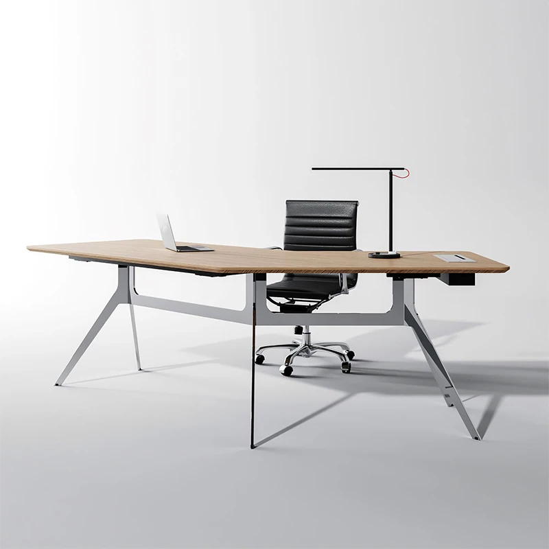 High End Executive Desk Wooden Office Desk Office Furniture L Shape Manager Office Table