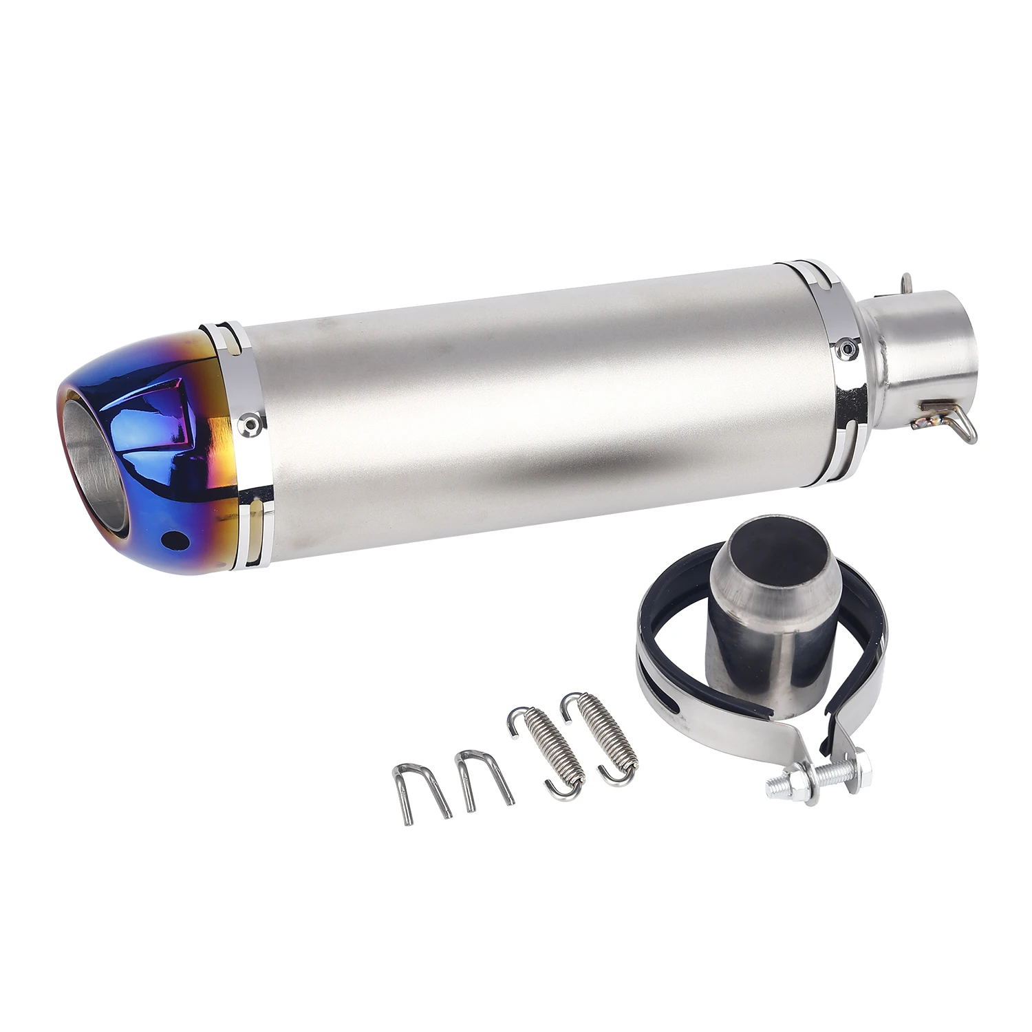 2021 new mushroom head Aluminum alloy motorcycle muffler universal for motorcycle silencers