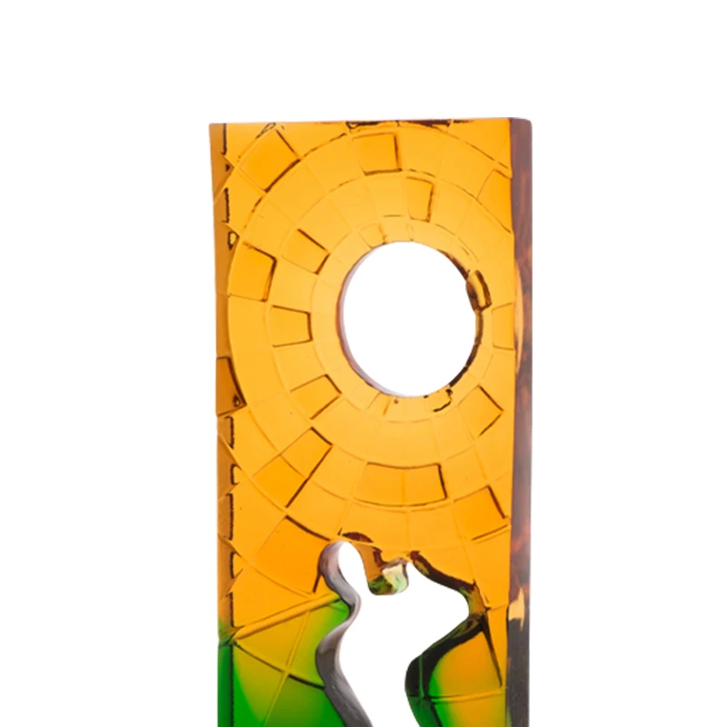 Jadevertu liuli winner award trophy for golf trophy Lead Responsibly trophy