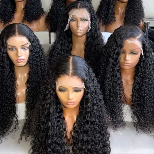 12 grade mink peruvian Hair Wigs  ,free part hd 4x4 glue less one donor hand tied private label human hair lace wig Vendor