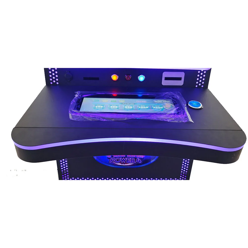 USA popular 43 inch vertical curved touch screen power link arcade game machine