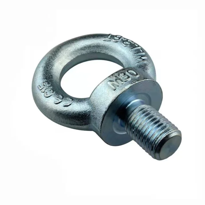 Good Selling Carbon Steel Heavy Round Swivel Snap Eye Bolt And Nut Din 582