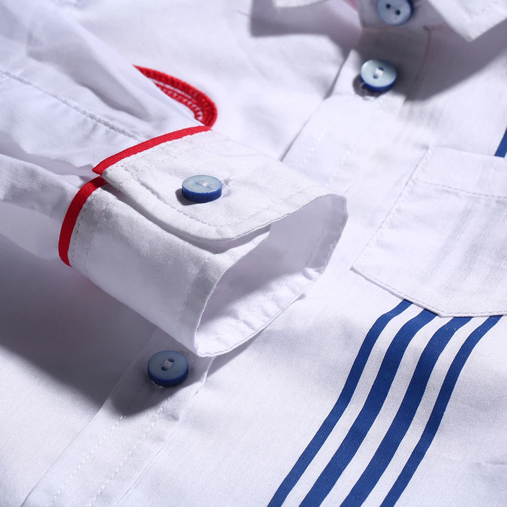 
2019 white kids toddle long sleeve shirts for boys 