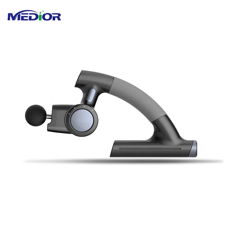 Factory wholesale price 90 degree of rotation Rechargeable Body Muscle Massaer portable Deep Tissue Fascia Massage Gun