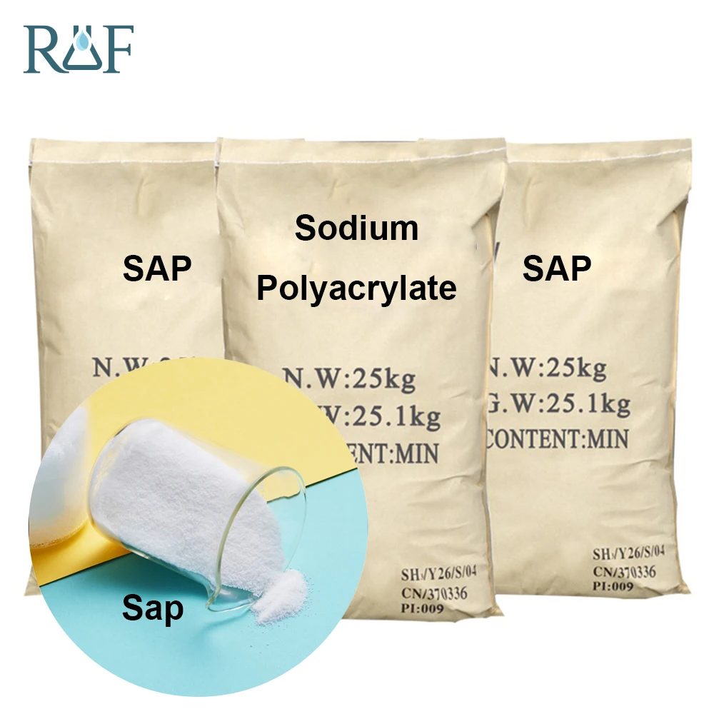 Original Factory Super Absorbent Polymer Type Sodium Polyacrylate With 100% Safety