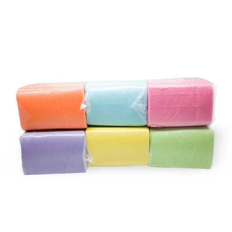 Wholesale made Disposable Beauty Salon Bed Sheet Bib Dental Bibs Napkin Packing Machine