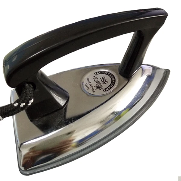 Hot sell in Mid-East HN-999 travel iron mini dry iron with non-stick coating sole plate