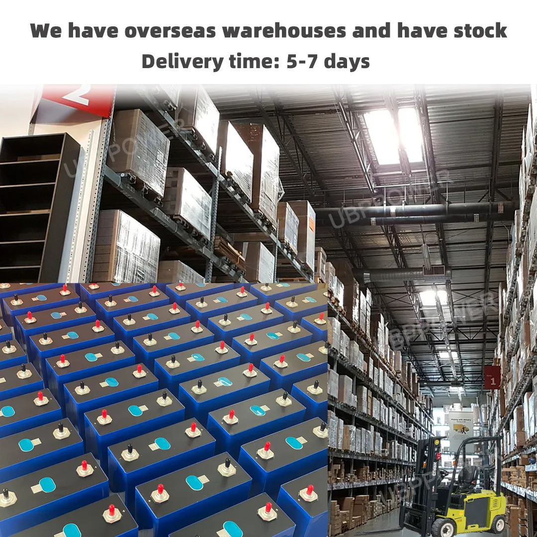 UBPPOWER New LF280k Grade a 8000 Times Prismatic Italy Lfp Home Energy Storage Battery 48V 24V 3.2V 280ah Lifepo4 Battery Cells