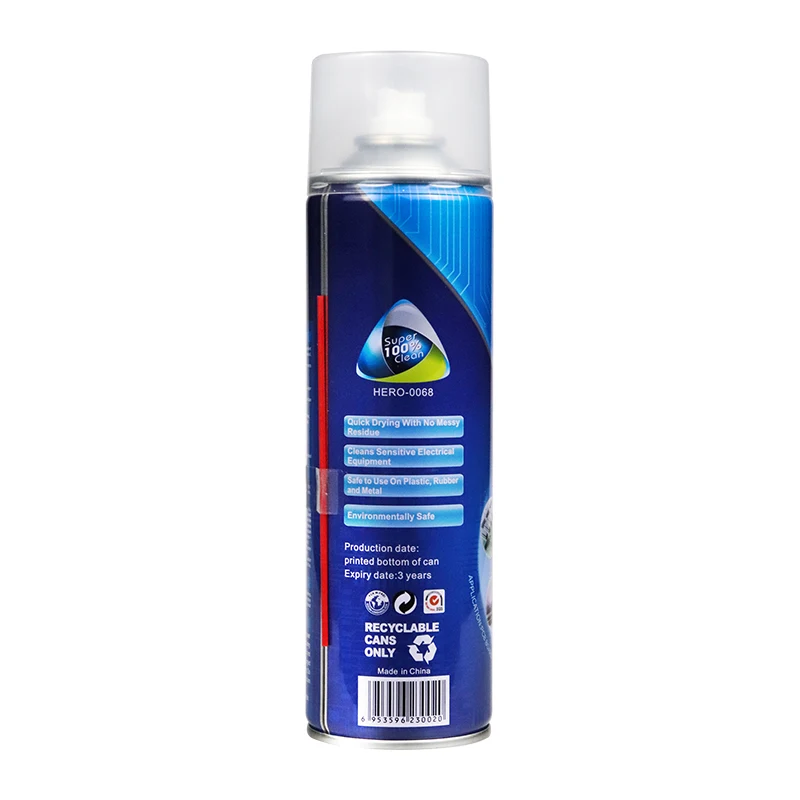 High Efficient Aerosol Fast Dry Multisurface Cleaning Electronic Contact Cleaner Spray