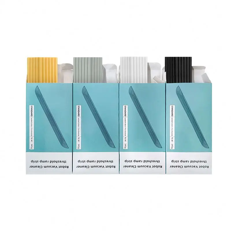 Black Robot Vacuum Cleaner Threshold Ramp Mat Fit For Xiaomi i Robot Roomb a Ecovacs Robot Vacuum Cleaner Accessories