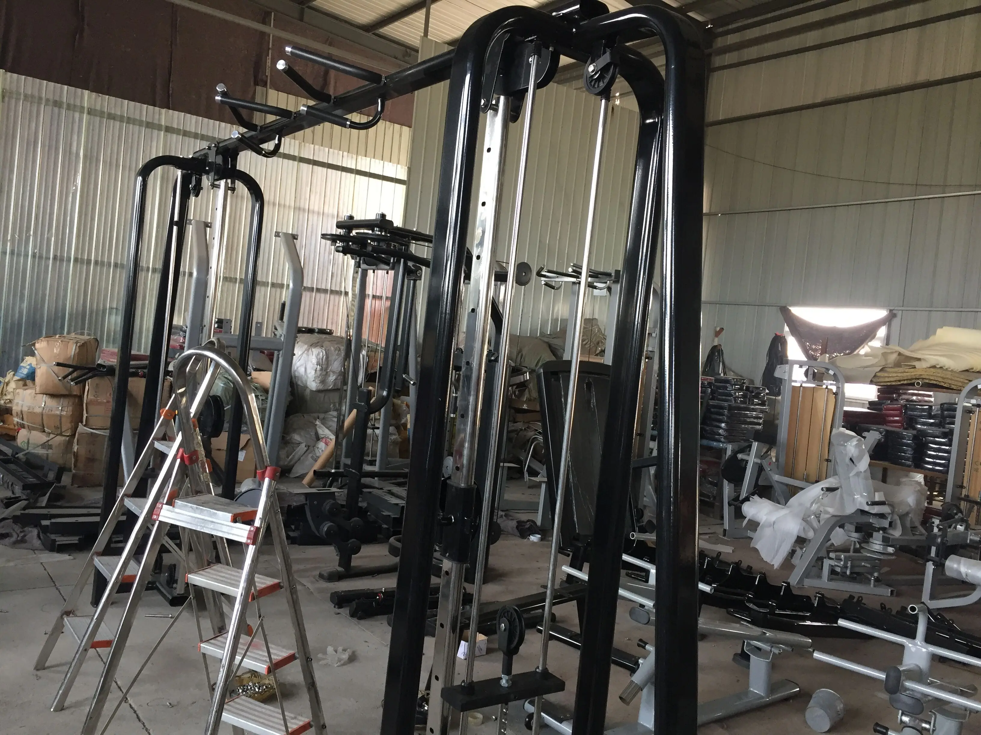 California Gym Equipment RUIBU-9013 Cable Crossover Fitness Equipment Machine