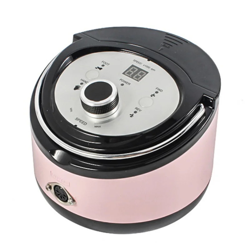 Jinyi 606 Wireless 30000rpm 45w Manufacturer Micromotor Polished Surface Nail Art Machine Drill