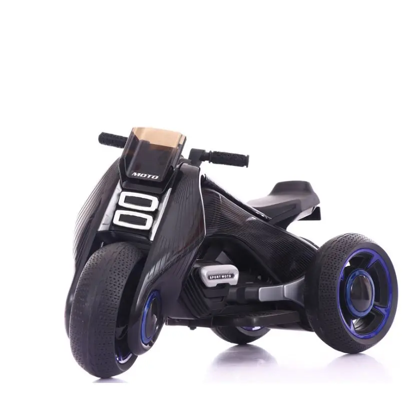 Детский Электрический мотоцикл Детский Электрический трехколесный мотоцикл для детей 2-9 лет