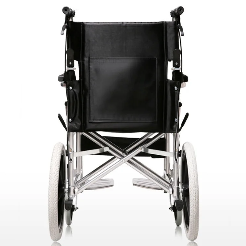 HICOMED 16' High Quality Manual Folding Wheelchair Good Price Lightweight Wheelchair For Wholesale