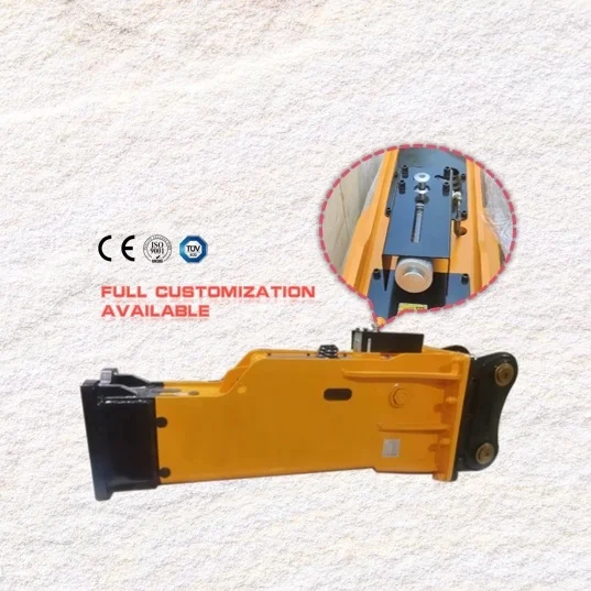 Skid loader s60 ex60 5kg 30kg korean technology sb43 excavator 140 b pneumatic rock hammer breaker for skid steer