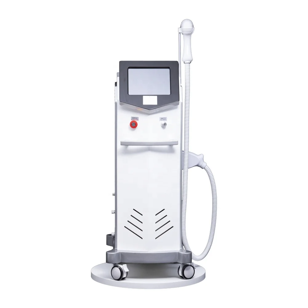 Factory Price Manufacturer Supplier 755 808 1064 Tri Wavelength Diode Laser Hair Removal Machine Laser Epilator