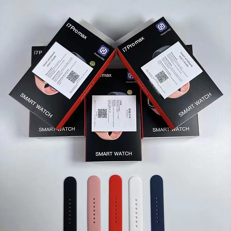 big discount IP67  waterproof Wearable Device Smart Watch  I7 Pro Max for sports