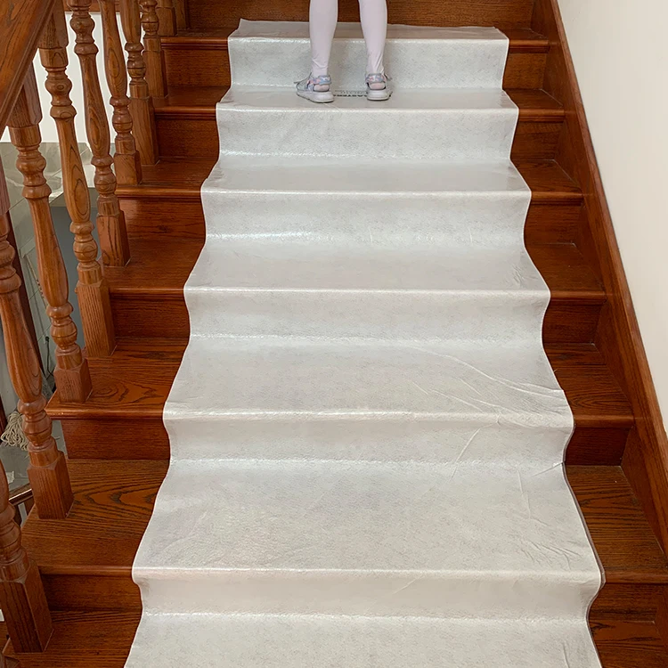 sticky felt water-resistant fleece floor protection mat