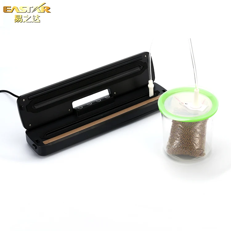 
2021 Wholesale Eastar Mini Portable Household Food Vacuum Sealer Electric Bag Food packing Vacuum Sealer Machine 