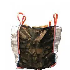 EGP Pp FIBC Big Bags Firewood Bags for Packaging Firewood Breathable Wholesale Mesh 1 Ton 1000 Kg 1500 Kg Top Full Open 1 Pcs