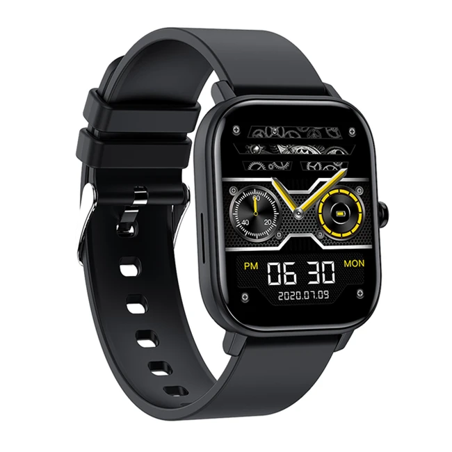 Смарт-часы с сенсорным экраном 2021 дюйма, пульсометром, тонометром, кислородом